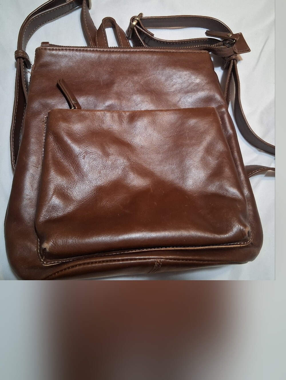Andar The Addison Mini Leather Backpack Purse Timber Brown Luxury Travel
